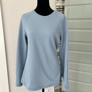 Figs Women's Dusty Blue under scrub Top